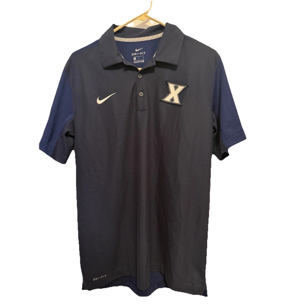 Men's Nike Navy Blue DriFit‎ Polo Size Medium